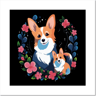 Corgi Mothers Day Posters and Art